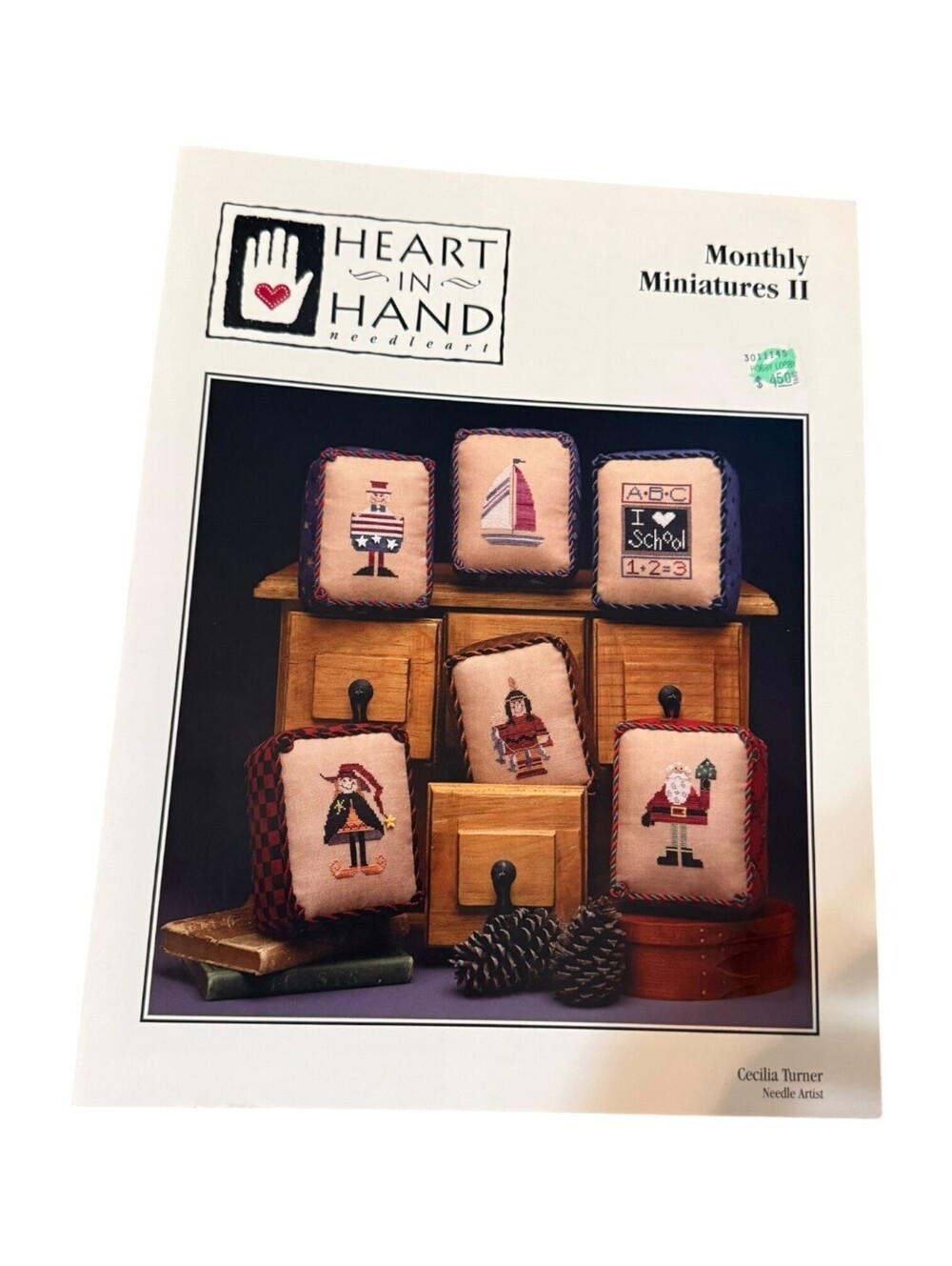 Heart In Hand Monthly Miniatures II Needlecraft Pattern Book